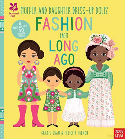 National Trust: Mother and Daughter Dress-Up Dolls: Fashion From Long Ago (Mother and Daughter Paper Dolls) - Felicity French [KSIĄŻKA]