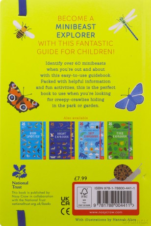 National Trust: Out and About Minibeast Explorer: A children's guide to over 60 different minibeasts - Robyn Swift [KSIĄŻKA]