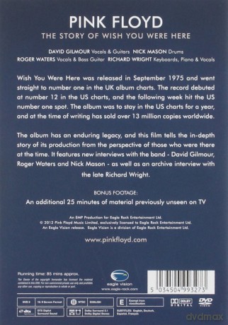 Pink Floyd: The Story Of Wish You Were Here [DVD]