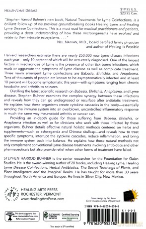 Natural Treatments for Lyme Coinfections: Anaplasma, Babesia, and Ehrlichia - Stephen Harrod Buhner [KSIĄŻKA]