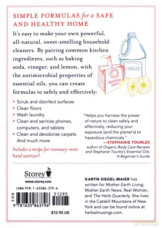 Naturally Clean Home, 3rd Edition: 150 Easy Recipes for Green Cleaning with Essential Oils: 150 Nontoxic Recipes for Cleaning and Disinfecting with Essential Oils - Siegel-Maier [KSIĄŻKA]
