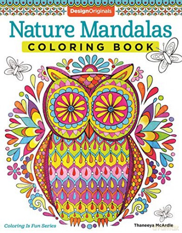 Nature Mandalas Coloring Book (Coloring is Fun): 13 - Thaneeya McArdle [KSIĄŻKA]