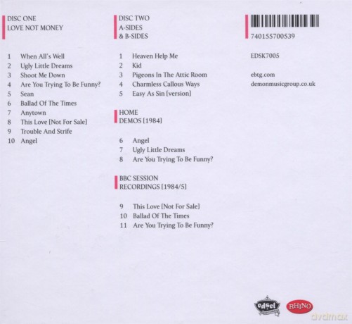 Everything But The Girl: Love Not Money [CD]