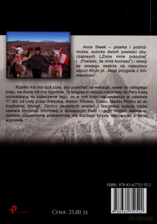 Moja przygoda z Peru - Anna Siwek [KSIĄŻKA]