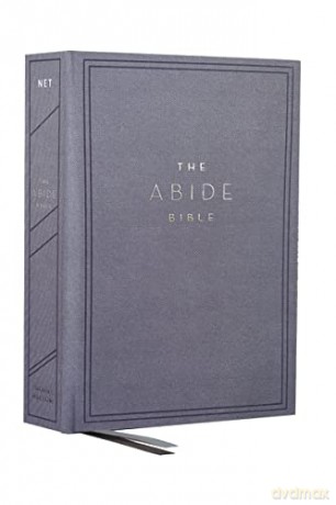 NET, Abide Bible, Cloth over Board, Blue, Comfort Print: Holy Bible - Taylor University Center for Scripture Engagement [KSIĄŻKA]