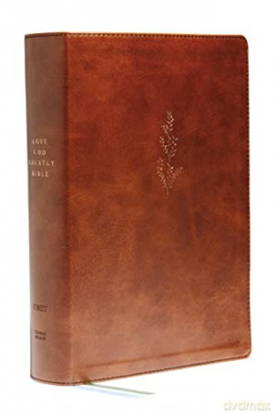 NET, Young Women Love God Greatly, Leathersoft, Brown, Comfort Print: A SOAP Method Study Bible - Bibles - Thomas Nelson [KSIĄŻKA]