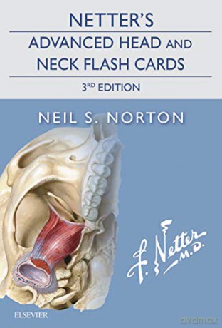 Netter's Advanced Head and Neck Flash Cards, 3e (Netter Basic Science) - Neil S. Norton PhD [KSIĄŻKA]