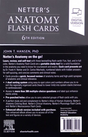Netter's Anatomy Flash Cards (Netter Basic Science) - John T. Hansen PhD [KSIĄŻKA]