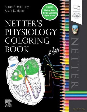 Netter's Physiology Coloring Book - Susan Mulroney PhD [KSIĄŻKA]