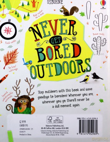 Never Get Bored Outdoors: 1 - James Maclaine [KSIĄŻKA]