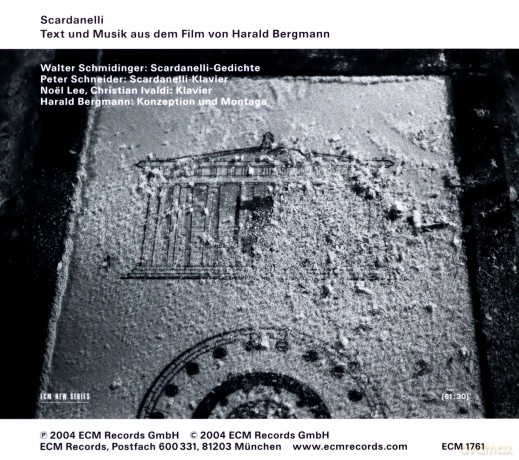 Bergmann Harald: Scardanelli [CD]