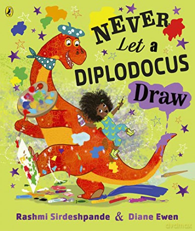 Never Let a Diplodocus Draw - Rashmi Sirdeshpande [KSIĄŻKA]