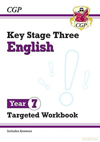 New KS3 English Year 7 Targeted Workbook (with answers): perfect for starting secondary school (CGP KS3 English) - CGP Books [KSIĄŻKA]