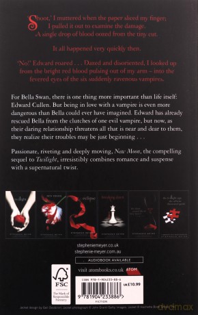 New Moon: 2 (Twilight Saga): Stephenie Meyer - Stephenie Meyer [KSIĄŻKA]