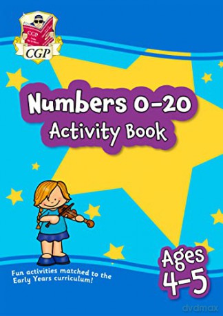 New Numbers 0-20 Activity Book for Ages 4-5 (Reception): superb for children starting school (CGP Reception Activity Books and Cards) - CGP Books [KSIĄŻKA]