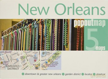 New Orleans PopOut Map (PopOut Maps) - PopOut Maps [KSIĄŻKA]