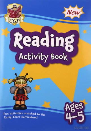 New Reading Activity Book for Ages 4-5 (Reception): perfect for children starting school (CGP Reception Activity Books and Cards) - CGP Books [KSIĄŻKA]