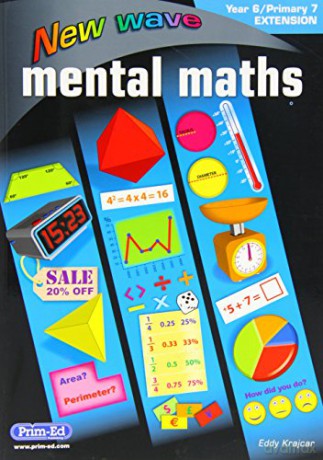 New Wave Mental Maths Year 6/Primary 7 EXTENSION - Eddie Krajcar [KSIĄŻKA]