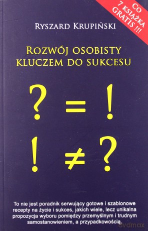 Rozwój osobisty kluczem do sukcesu - Ryszard Krupiński [KSIĄŻKA]