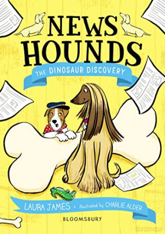 News Hounds: The Dinosaur Discovery - Laura James [KSIĄŻKA]