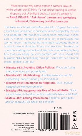 Nice Girls Don't Get The Corner Office: Unconscious Mistakes Women Make That Sabotage Their Careers - Lois P. Frankel PhD [KSIĄŻKA]