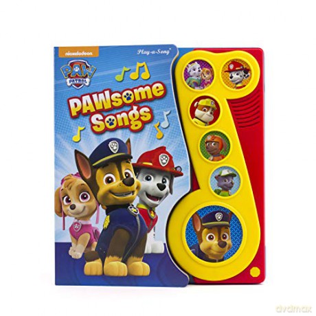 Nickelodeon PAW Patrol Chase, Skye, Marshall, and More! - PAWsome Songs! Music Sound Book - PI Kids (Paw Patrol: Play-a-song) - Editors of Phoenix International Publications [KSIĄŻKA]