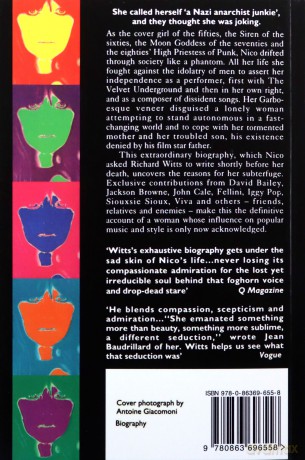 Nico: Life And Lies Of An Icon - Richard Witts [KSIĄŻKA]