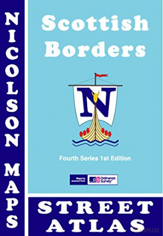 Nicolson Maps Scottish Borders Street Atlas - V. Fry [KSIĄŻKA]