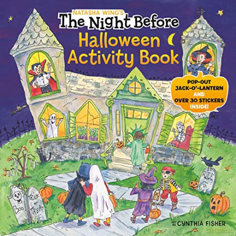 Night Before Halloween Activity Book, The (The Night Before) - Natasha Wing [KSIĄŻKA]