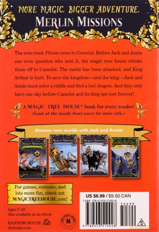 Night of the Ninth Dragon (Magic Tree House Merlin Mission): 27 - Mary Pope Osborne [KSIĄŻKA]