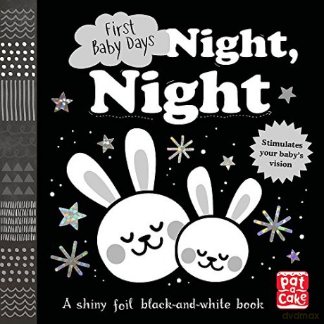 Night, Night: A touch-and-feel board book for your baby to explore - Pat-a-Cake [KSIĄŻKA]