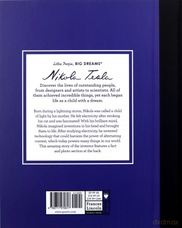 Nikola Tesla (77) (Little People, BIG DREAMS) - Maria Isabel Sanchez Vegara [KSIĄŻKA]