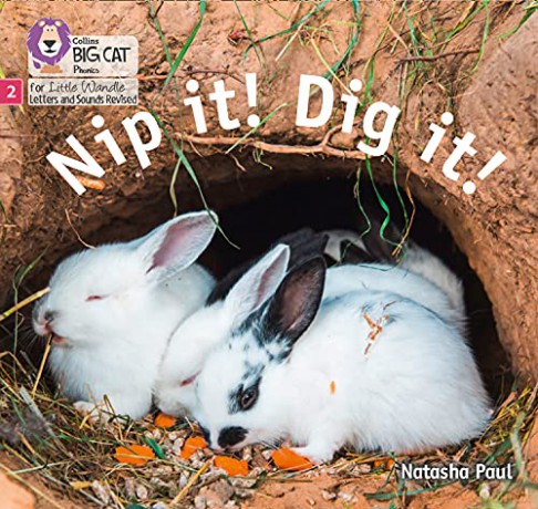 Nip it! Dig it!: Phase 2 Set 3 (Big Cat Phonics for Little Wandle Letters and Sounds Revised) - Natasha Paul [KSIĄŻKA]