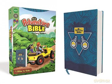 NIrV, Adventure Bible for Early Readers, Leathersoft, Blue, Full Color: New International Reader's Version, Blue, Leathersoft - Lawrence O. Richards [KSIĄŻKA]