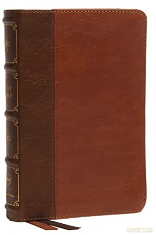NKJV, Compact Bible, Maclaren Series, Leathersoft, Brown, Comfort Print: Holy Bible, New King James Version - Bibles - Thomas Nelson [KSIĄŻKA]