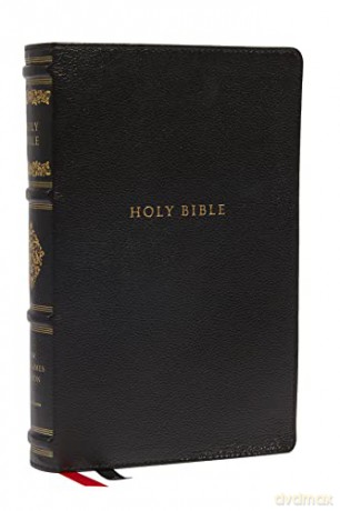 NKJV, Personal Size Reference Bible, Sovereign Collection, Leathersoft, Black, Red Letter, Thumb Indexed, Comfort Print: Holy Bible, New King James Version - Bibles - Thomas Nelson [KSIĄŻKA]