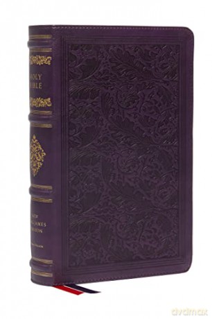 NKJV, Personal Size Reference Bible, Sovereign Collection, Leathersoft, Purple, Red Letter, Thumb Indexed, Comfort Print: Holy Bible, New King James Version - Bibles - Thomas Nelson [KSIĄŻKA]