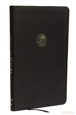 NKJV, Spurgeon and the Psalms, Maclaren Series, Leathersoft, Black, Comfort Print: The Book of Psalms with Devotions from Charles Spurgeon - Bibles - Thomas Nelson [KSIĄŻKA]