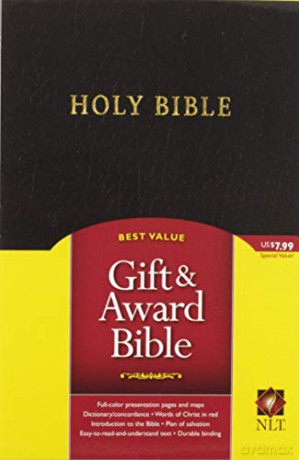 NLT Gift and Award Bible, Black: New Living Translation (Gift and Award Bible: New Living Translation-2) - Tyndale [KSIĄŻKA]