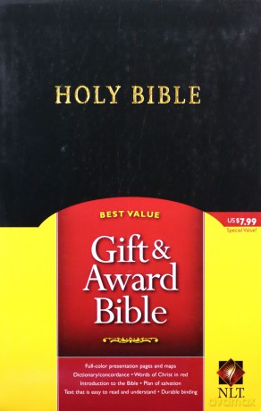 NLT Gift and Award Bible, Black: New Living Translation (Gift and Award Bible: New Living Translation-2) - Tyndale [KSIĄŻKA]