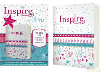 NLT Inspire Bible for Girls - Carolyn Larsen [KSIĄŻKA]