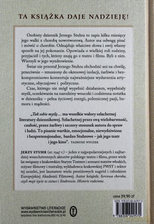Tak sobie myślę... - Jerzy Stuhr [KSIĄŻKA]