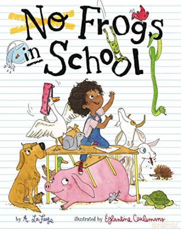 No Frogs in School - illustrated by Eglantine Ceulemans [KSIĄŻKA]