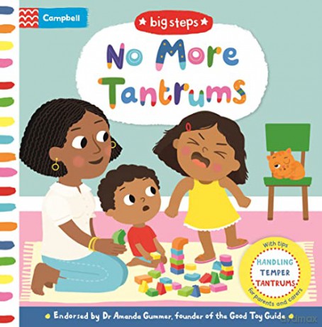 No More Tantrums: Handling Temper Tantrums (Campbell Big Steps, 12) - Campbell Books [KSIĄŻKA]