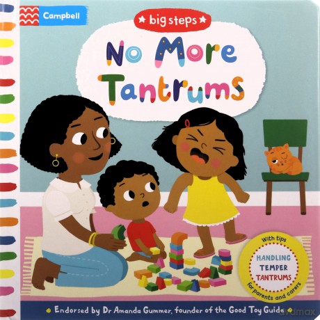 No More Tantrums: Handling Temper Tantrums (Campbell Big Steps, 12) - Campbell Books [KSIĄŻKA]