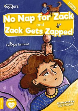 No Nap for Zack and Zack Gets Zapped (BookLife Readers) - Georgie Tennant [KSIĄŻKA]