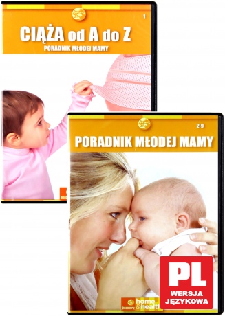 Poradnik Młodej Mamy: Ciąża od A do Z [BOX] [9DVD]