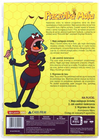 Pszczółka Maja: Maja zastępuje mrówkę [DVD]