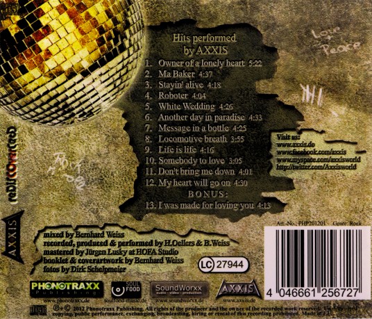 Axxis: Rediscovered [CD]