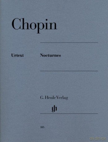Nocturnes - piano - (HN 185) - Frédéric Chopin [KSIĄŻKA]